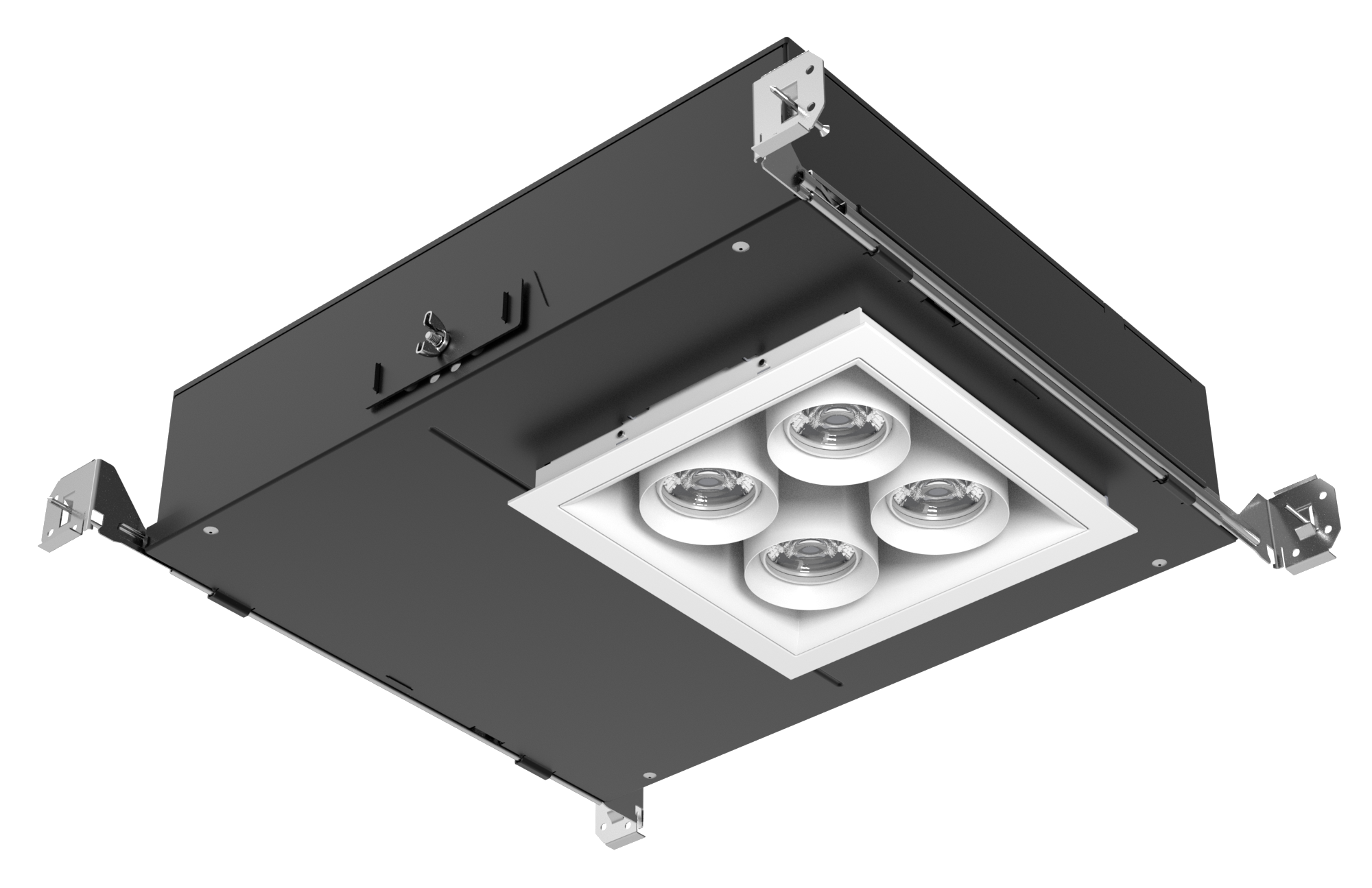 2" Light Module, 4 Square Multiples Lighting